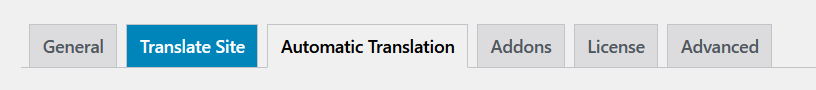 multilingual website